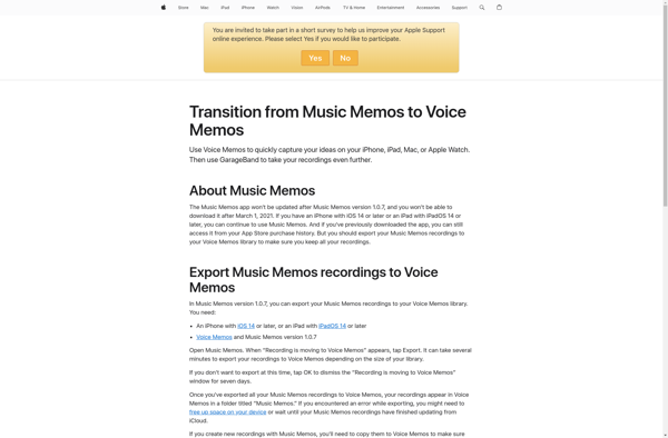 Music Memos image