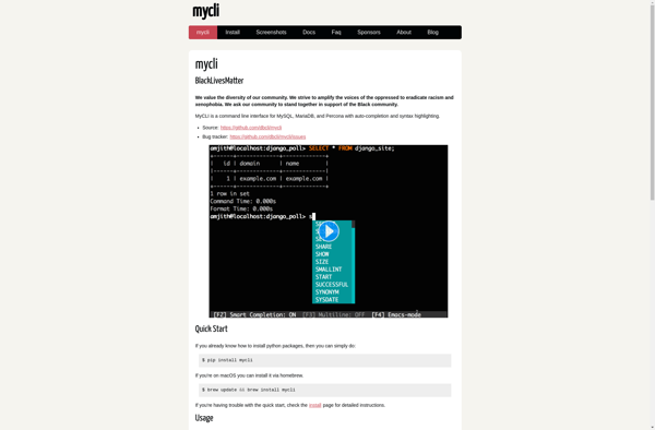 Mycli image