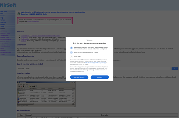 MyUninstaller image