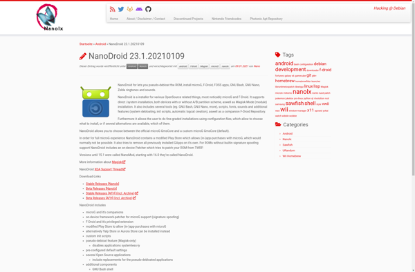 NanoDroid image