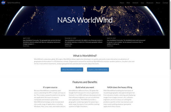 NASA World Wind image