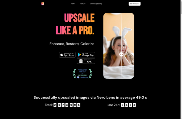 Nero Lens - AI Image Upscaler image