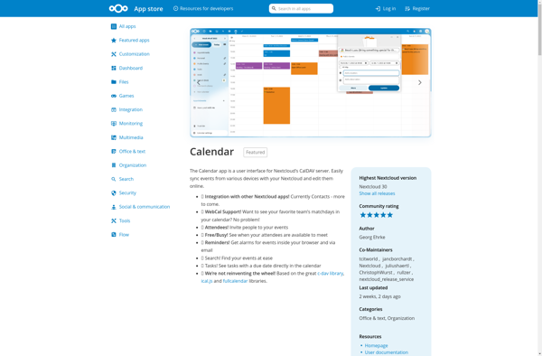 Nextcloud Calendar image