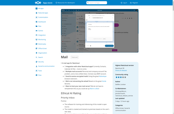 Nextcloud Mail image