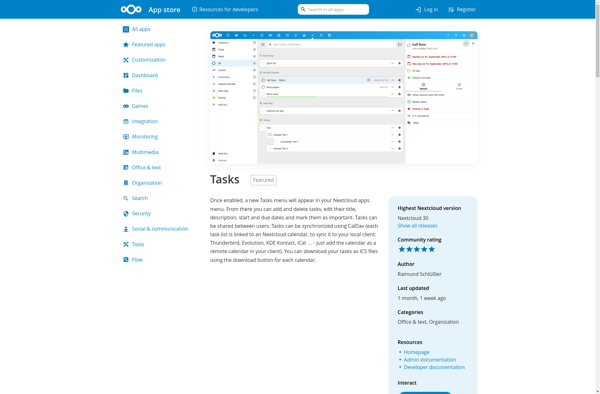 Nextcloud Tasks