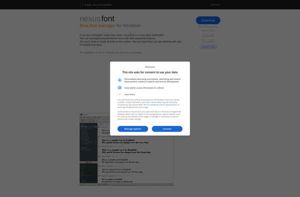NexusFont image
