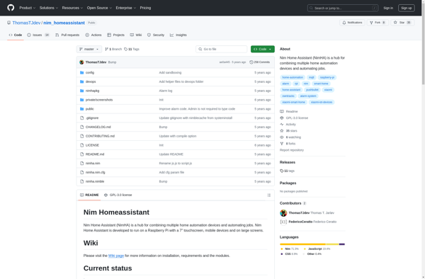 Nim Home Assistant (NimHA) image