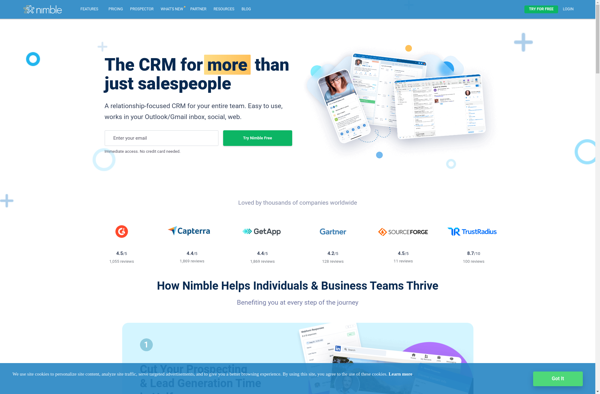 Nimble CRM image