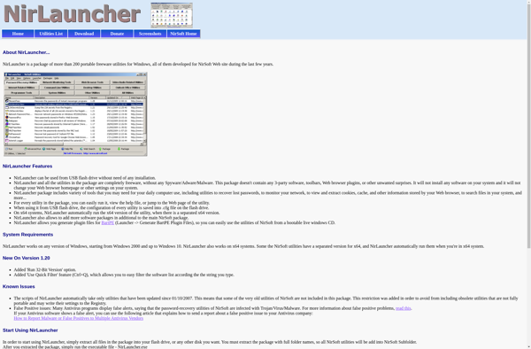 NirLauncher image