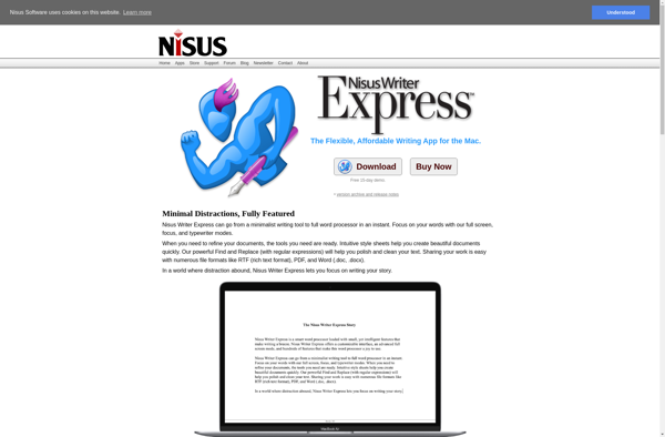 Nisus Writer Express image