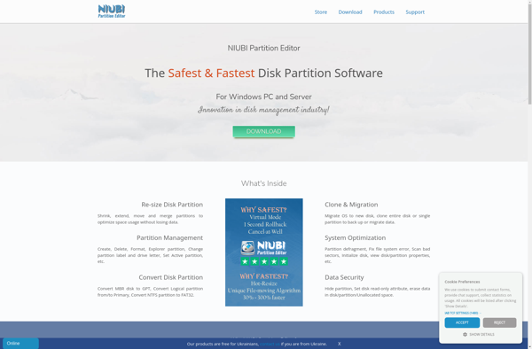 NIUBI Partition Editor image