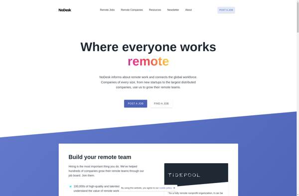 NODESK - Remote Jobs screenshot