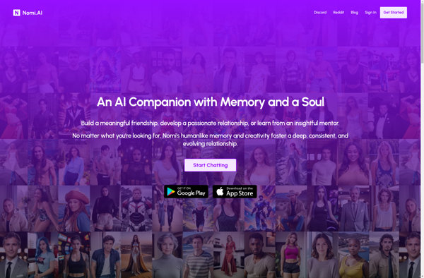 Nomi: AI Companion with a Soul image