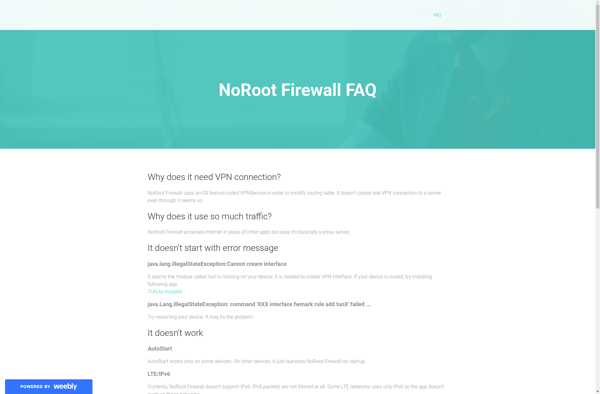 NoRoot Firewall image