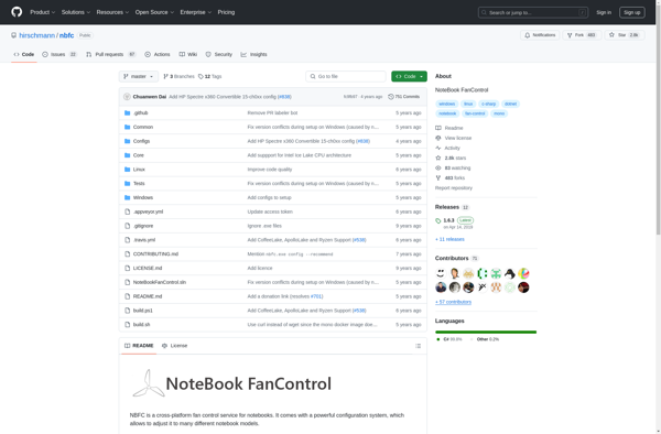 NoteBook FanControl image