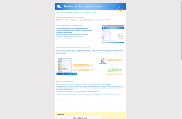 Notebook Hardware Control image