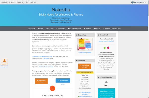 Notezilla image