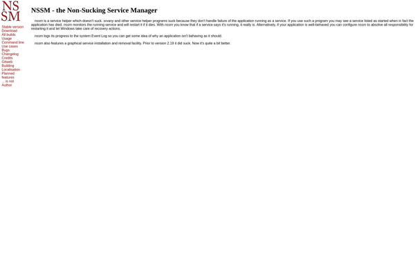 NSSM - The Non-Sucking Service Manager image