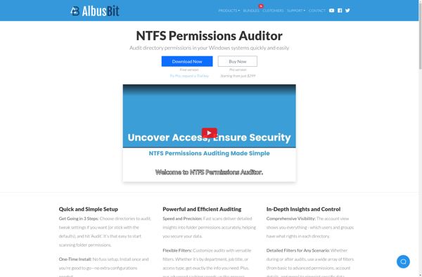 NTFS Permissions Auditor image