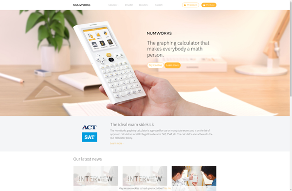 NumWorks Graphing Calculator image