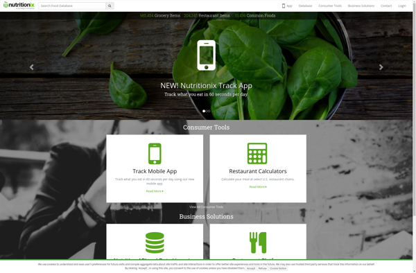 Nutritionix Track image