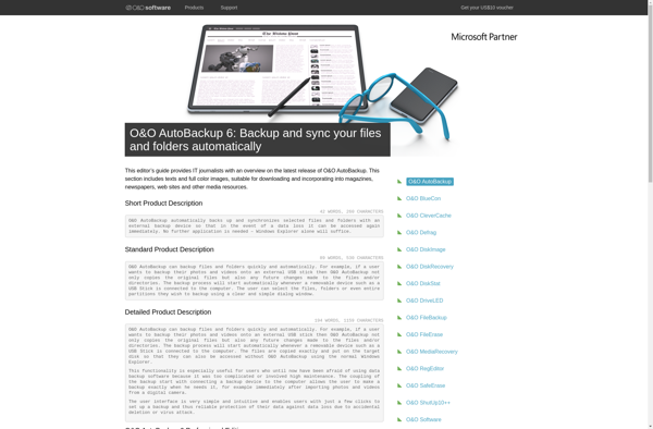 O&amp;O AutoBackup screenshot