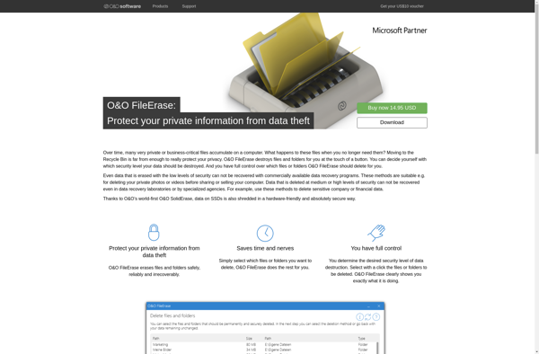 O&amp;O FileErase screenshot