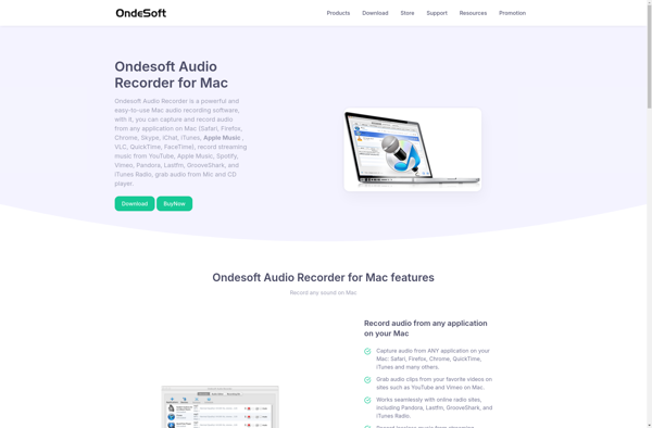 Ondesoft Audio Recorder image