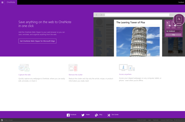 OneNote Web Clipper image