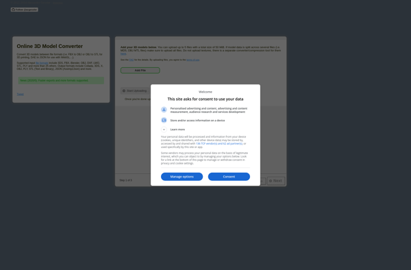 Online 3D Model Converter image