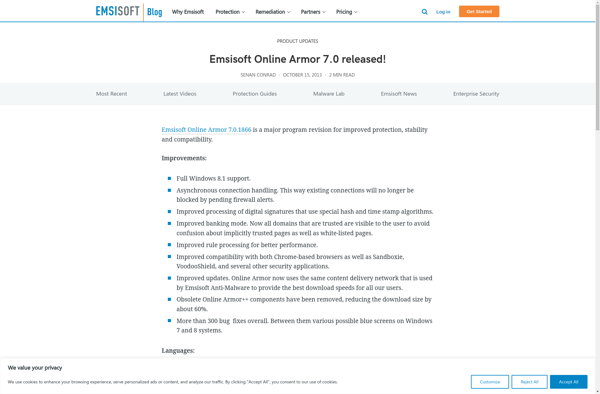 Online Armor screenshot
