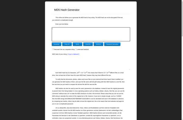 Online MD5 Checker image