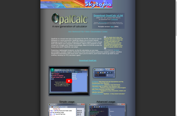 OpalCalc image