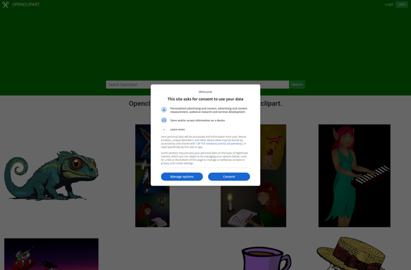 Open Clip Art Library screenshot