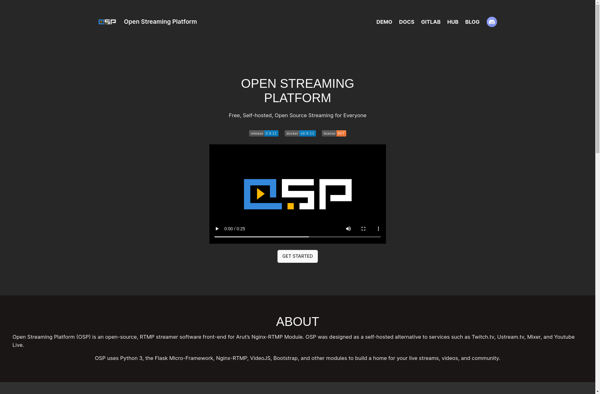 Open Streaming Platform