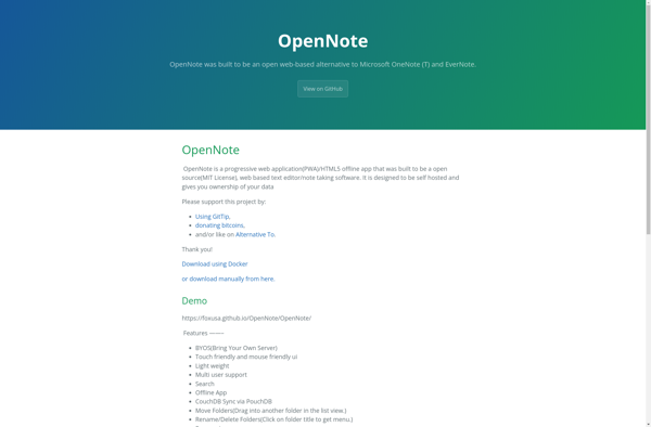 OpenNote image