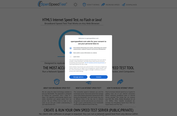 OpenSpeedTest image