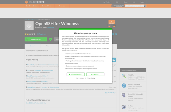 OpenSSH for Windows