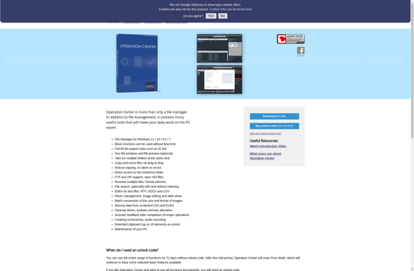 Operation Center 2024 Premium screenshot