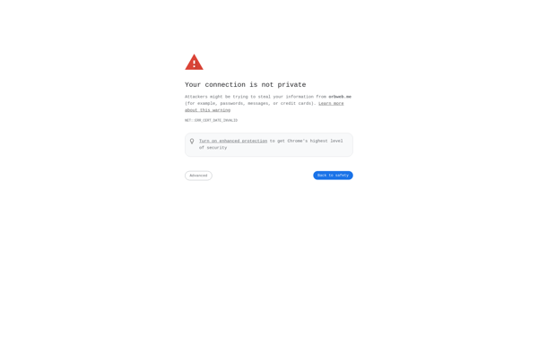 Orbweb.ME Personal Cloud screenshot