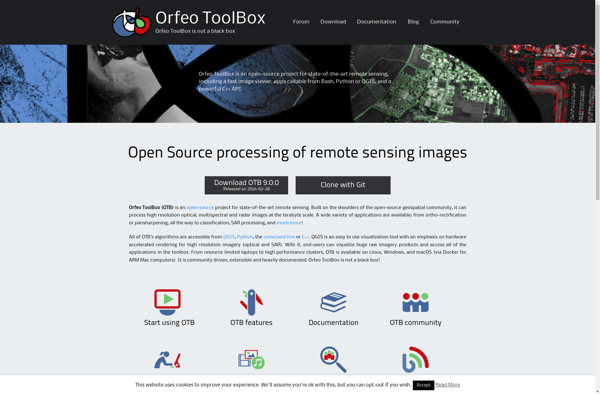 Orfeo ToolBox screenshot