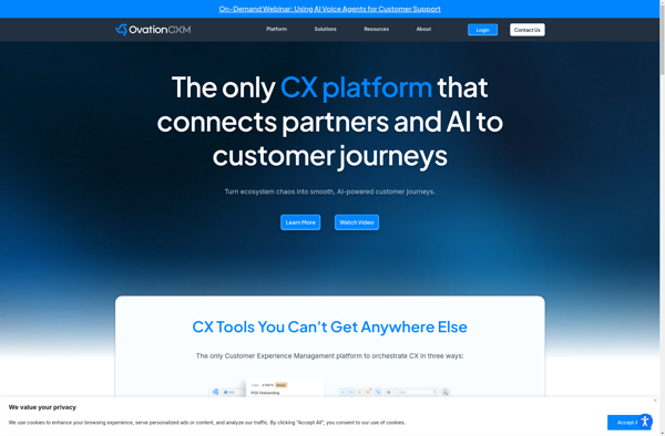 OvationCXM screenshot