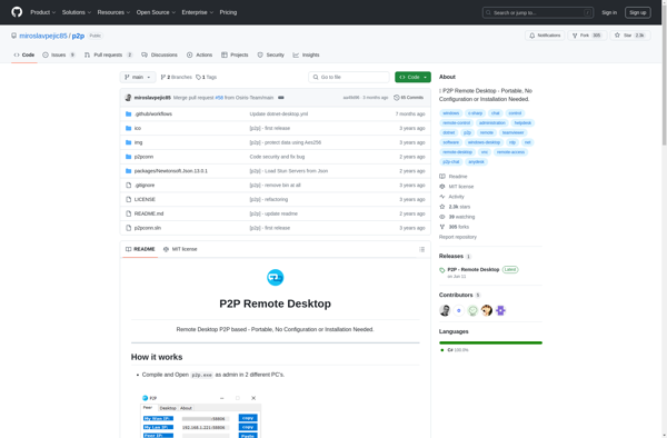 P2P Remote Desktop image