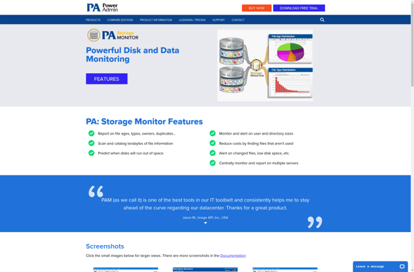 PA Storage Monitor image