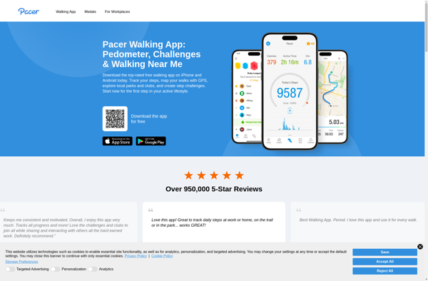 Pacer Pedometer and Weight Loss Coach image