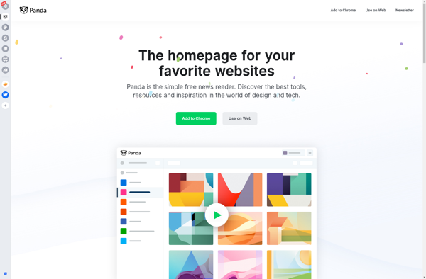 Panda news reader screenshot