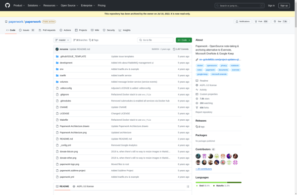 Paperwork Note-Taking screenshot