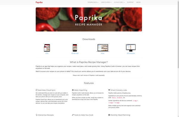 Paprika Recipe Manager image