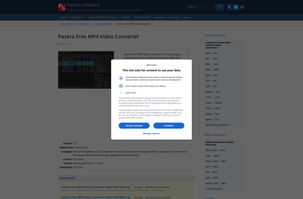 Pazera Free MP4 Video Converter image