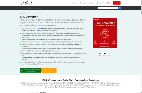 PCVARE EML Converter image